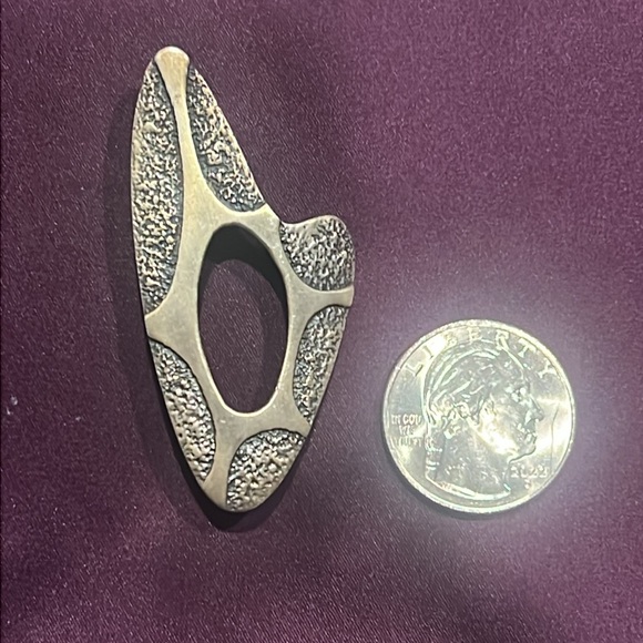 Vintage Silver Heart Brooch - Picture 5 of 17